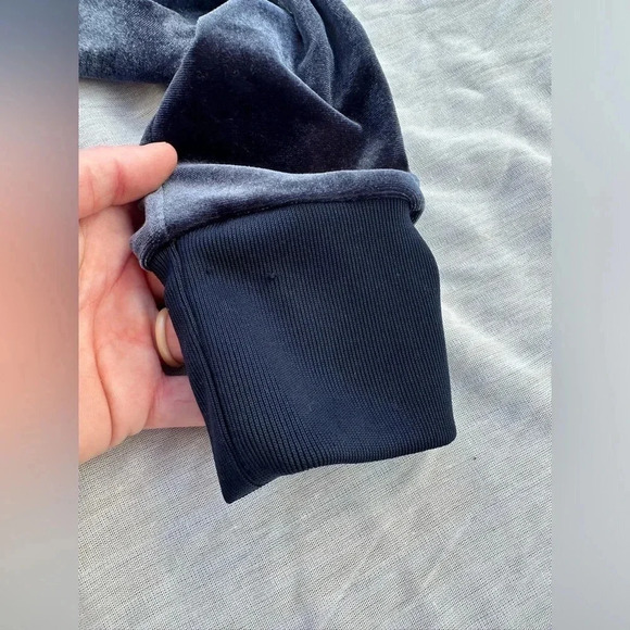 ADIDAS Blue Velvet Firebird Originals Track Full Zip Jacket, Womens Size M - Picture 5 of 8